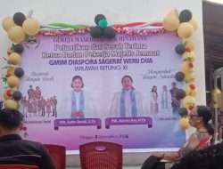 Pdt Marini Bee M.Th Resmi Pimpin GMIM Diaspora Sagerat Weru Dua, Wilayah Bitung XI