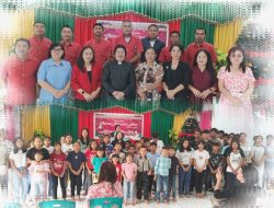 Jemaat Kolom 9 GMIM Yerusalem Manembo-Nembo Atas Kota Bitung, Gelar Natal Bersama Anak-Anak Panti Asuhan Nazaret Tomohon